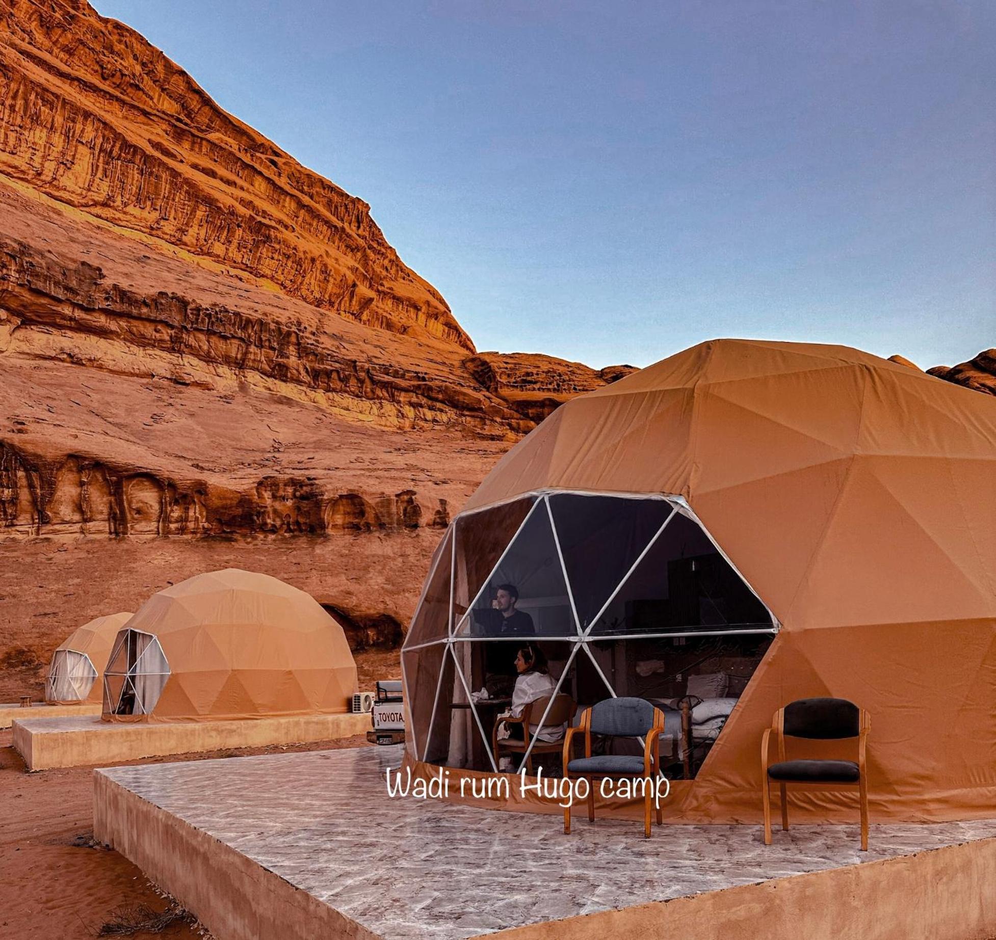 Wadi Rum Hugo Camp Eksteriør billede