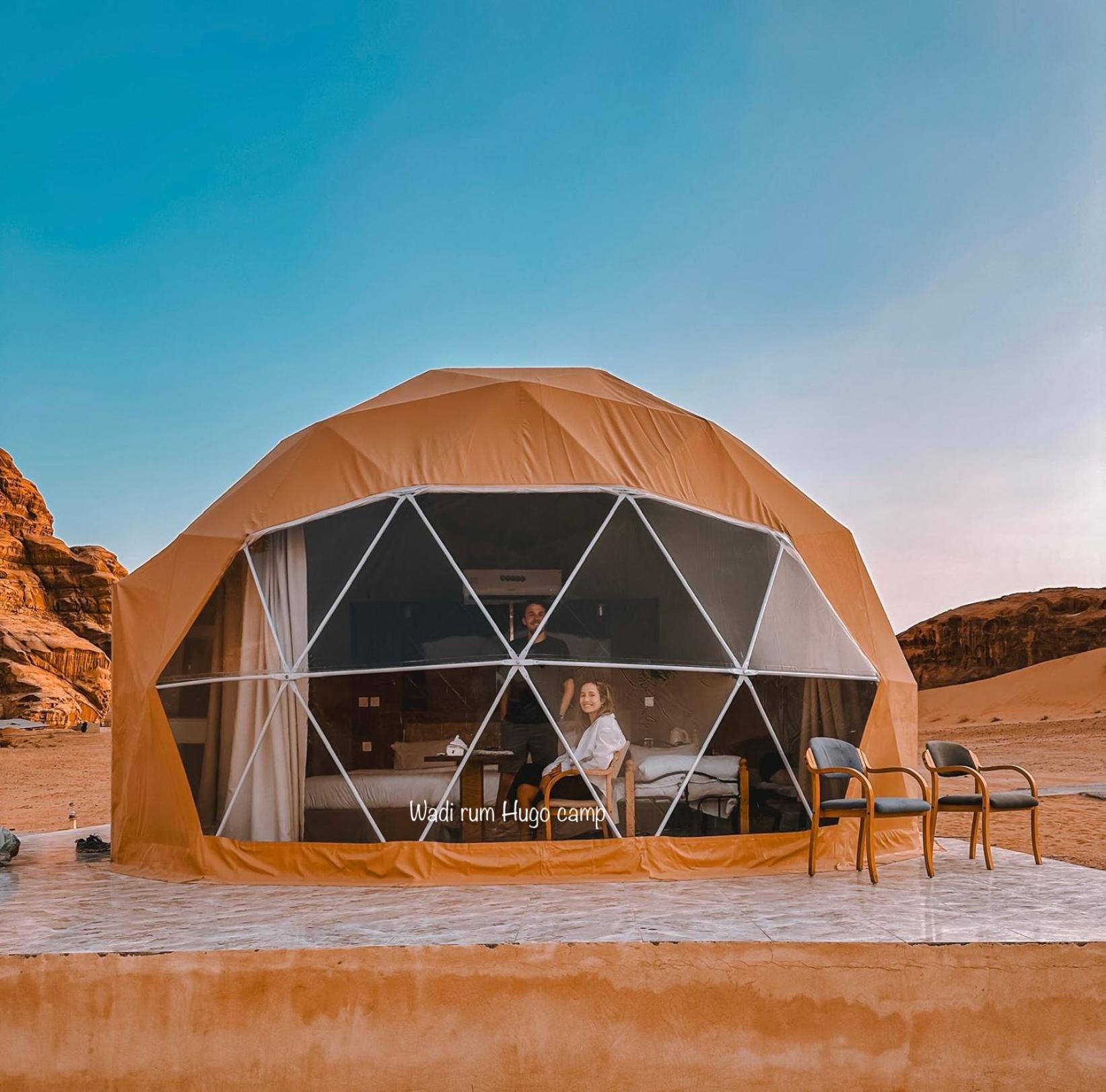 Wadi Rum Hugo Camp Eksteriør billede